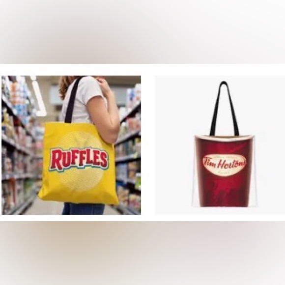 Handbags - Tim Hortons Tote And Ruffles Tote Bag